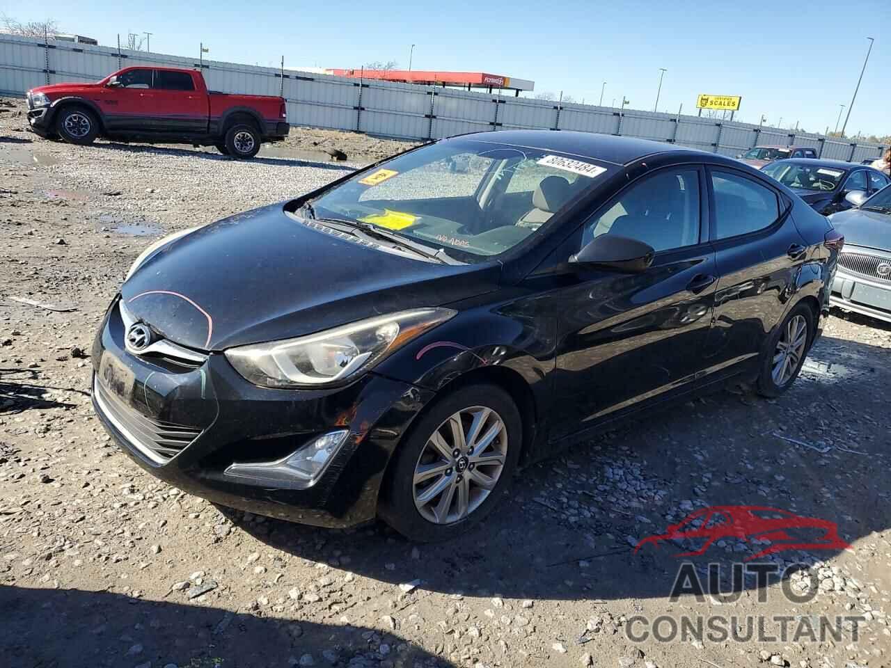HYUNDAI ELANTRA 2014 - KMHDH4AE0EU104785