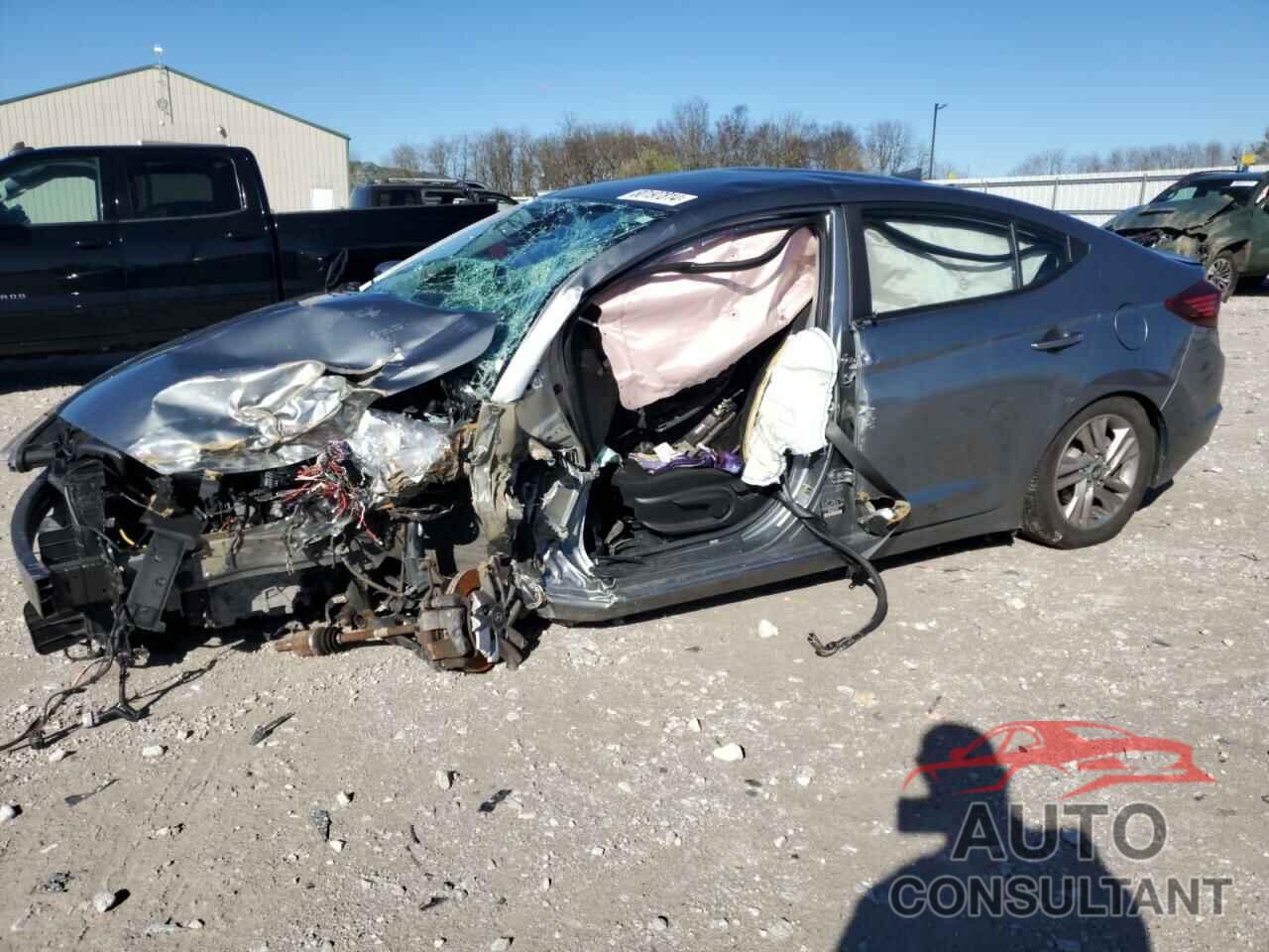 HYUNDAI ELANTRA 2019 - KMHD84LF1KU780602