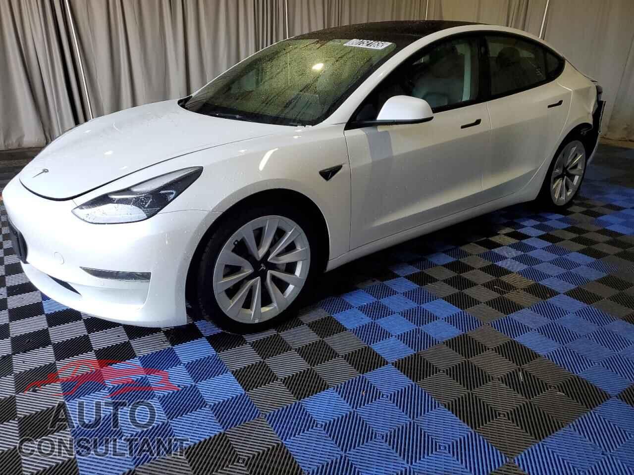 TESLA MODEL 3 2022 - 5YJ3E1EA7NF369212
