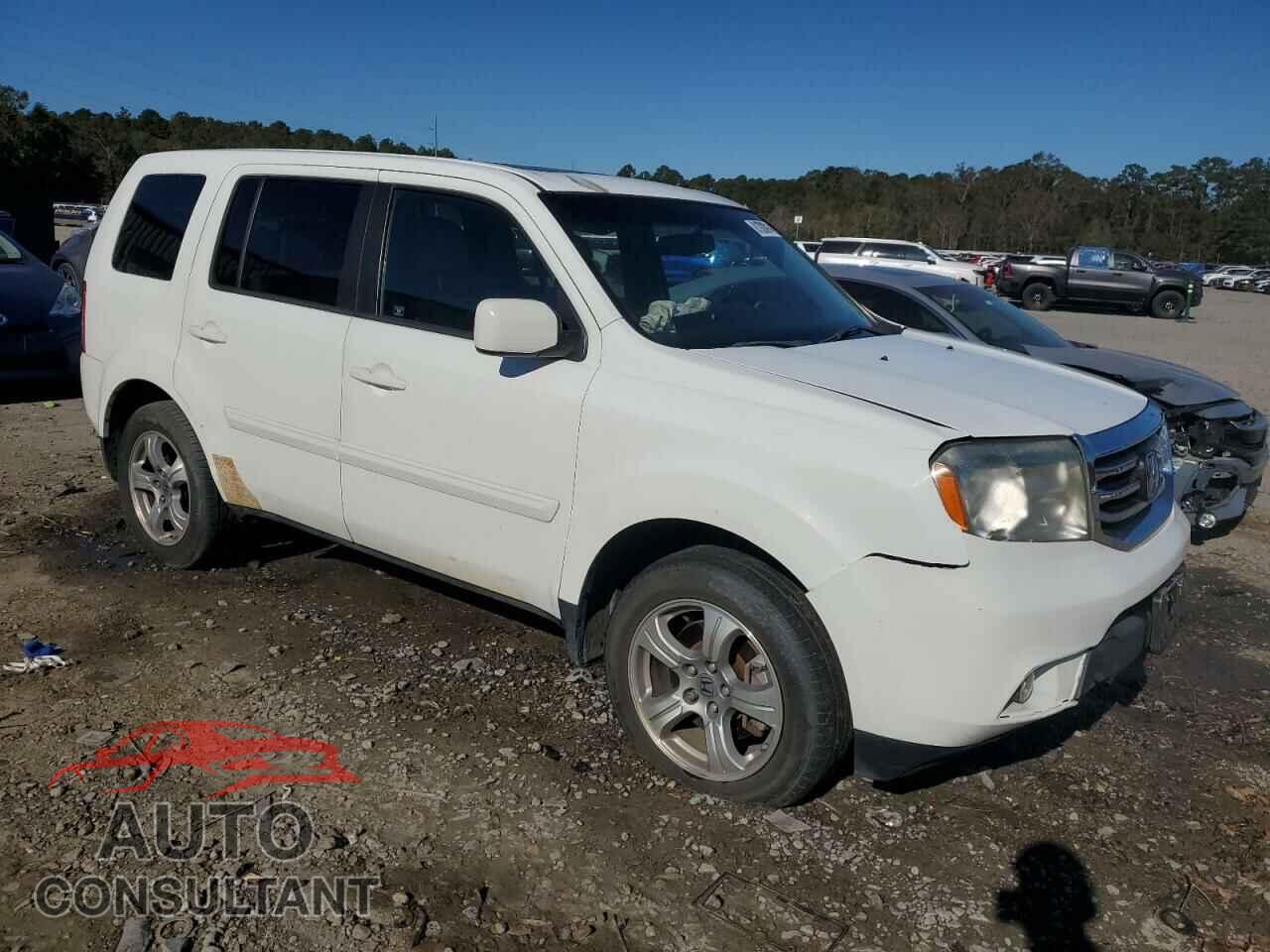 HONDA PILOT 2012 - 5FNYF3H50CB011346