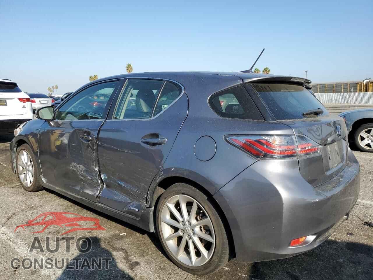 LEXUS CT 200 2012 - JTHKD5BH9C2104331
