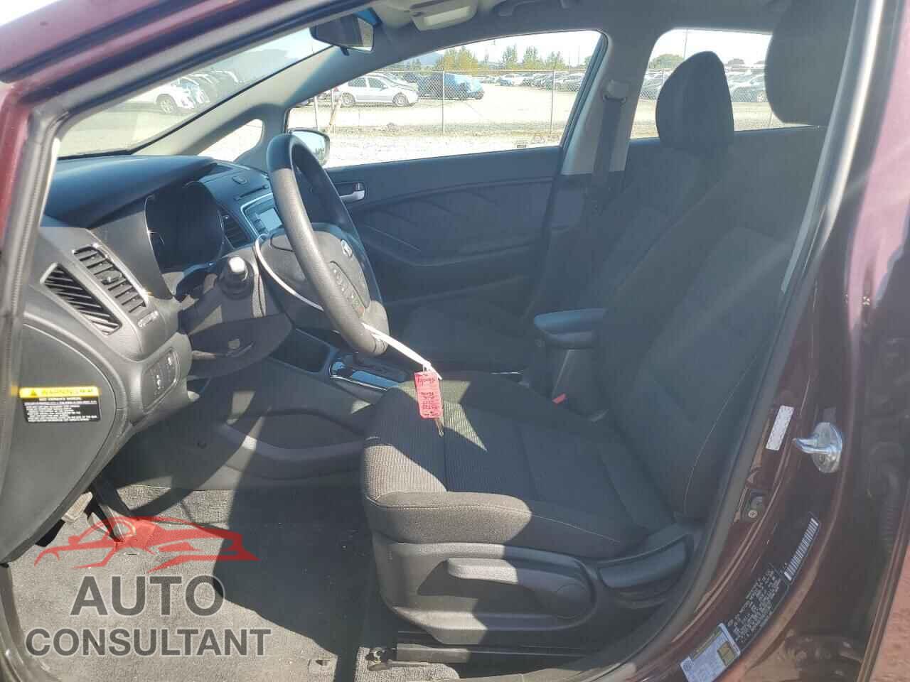 KIA FORTE 2017 - 3KPFK4A75HE031867