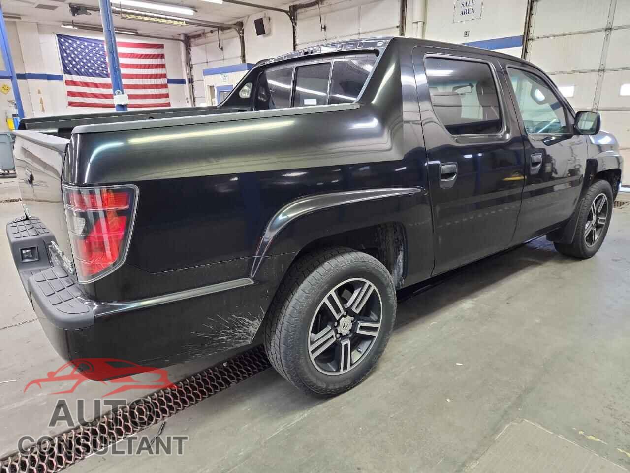 HONDA RIDGELINE 2012 - 5FPYK1F73CB451105