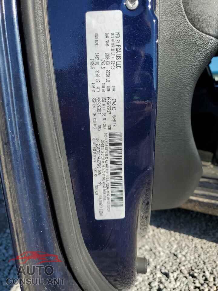 DODGE CARAVAN 2017 - 2C4RDGEG7HR657003