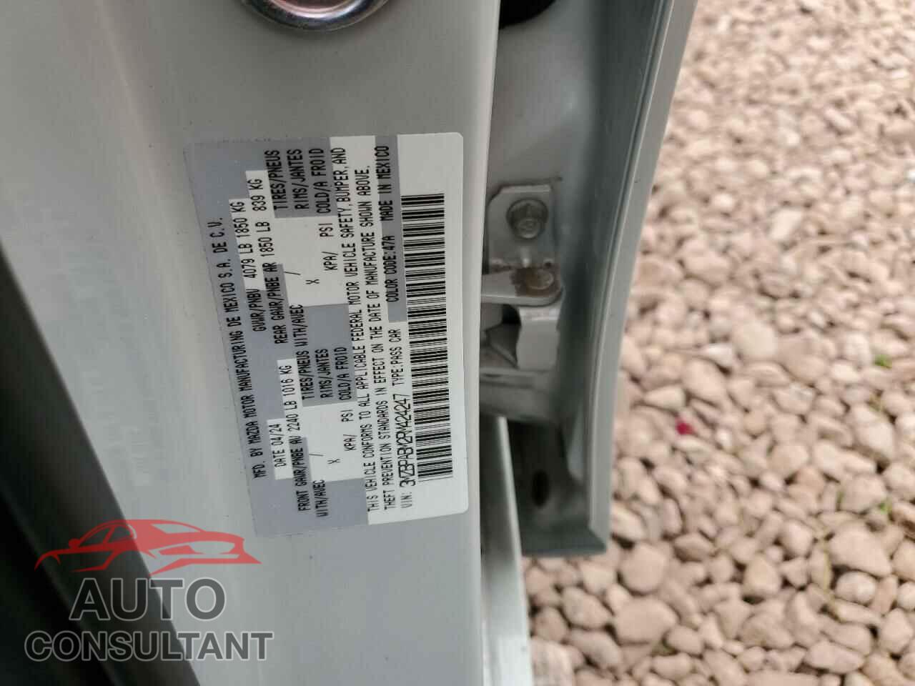 MAZDA 3 SELECT S 2024 - 3MZBPABM2RM424247