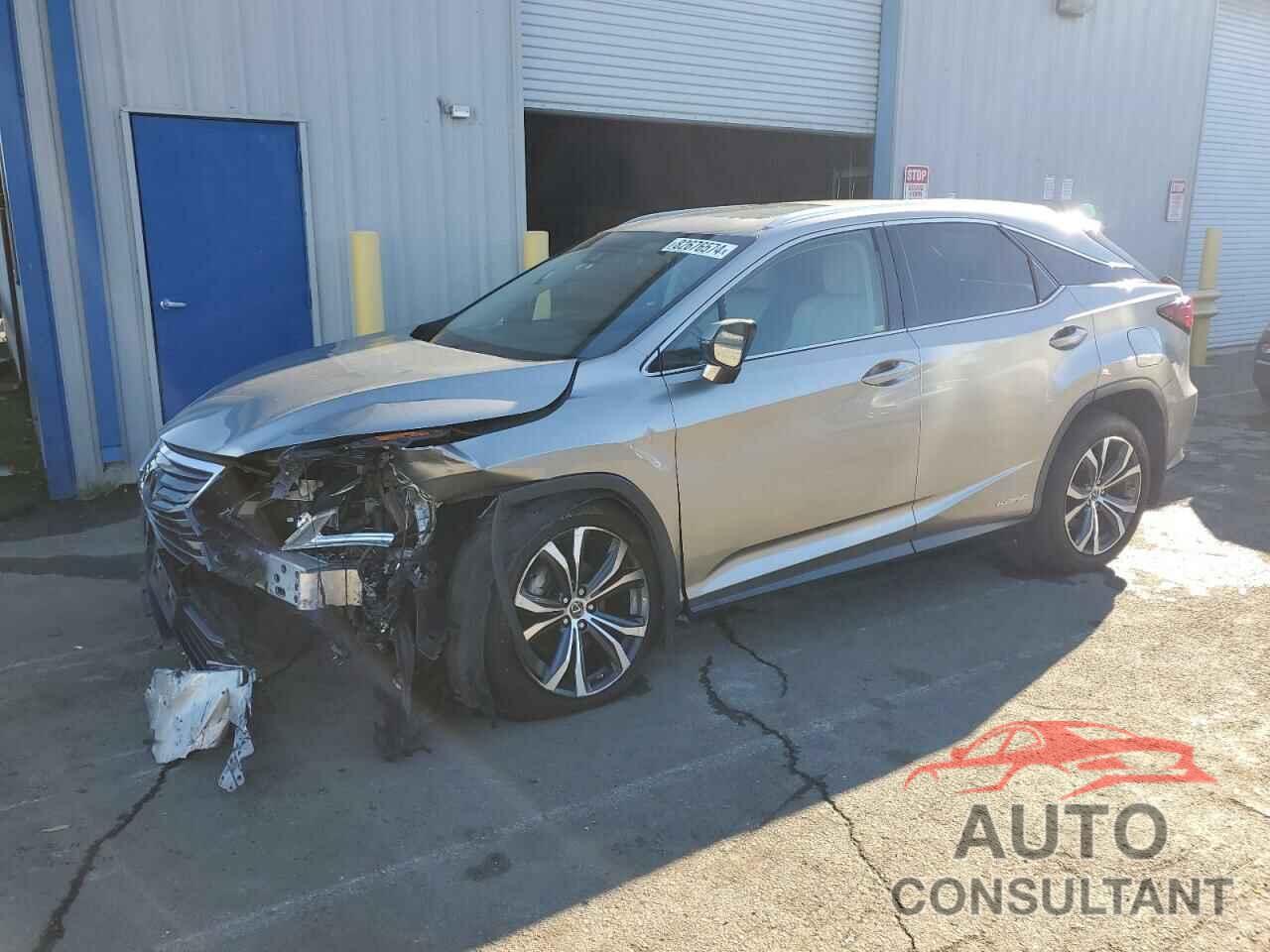 LEXUS RX450 2019 - 2T2BGMCAXKC031082