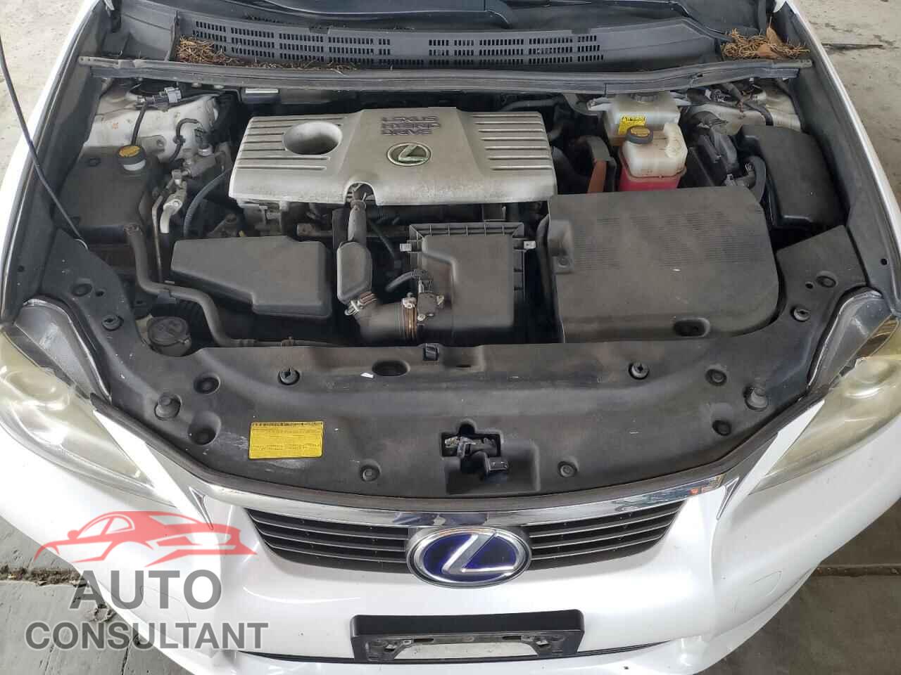 LEXUS CT 200 2012 - JTHKD5BH6C2069702