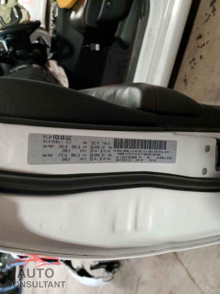 DODGE DURANGO 2017 - 1C4SDJCT2HC839845