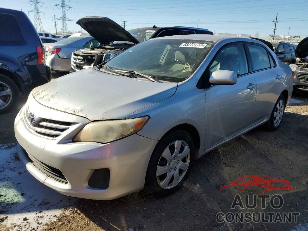TOYOTA COROLLA 2013 - 5YFBU4EE6DP160629