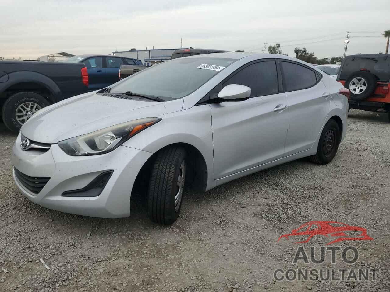 HYUNDAI ELANTRA 2016 - KMHDH4AE5GU481289