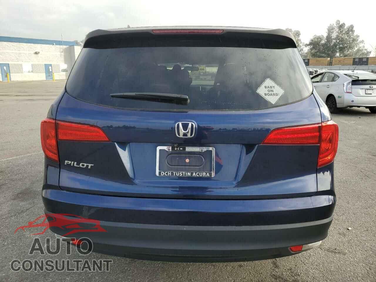 HONDA PILOT 2018 - 5FNYF5H19JB001596