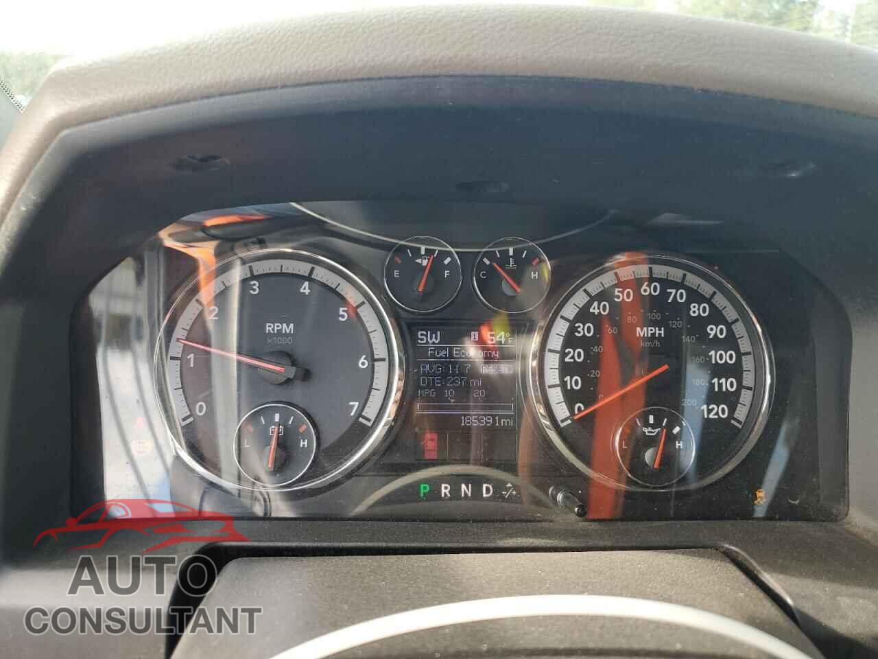 DODGE RAM 1500 2012 - 1C6RD6LT3CS313449