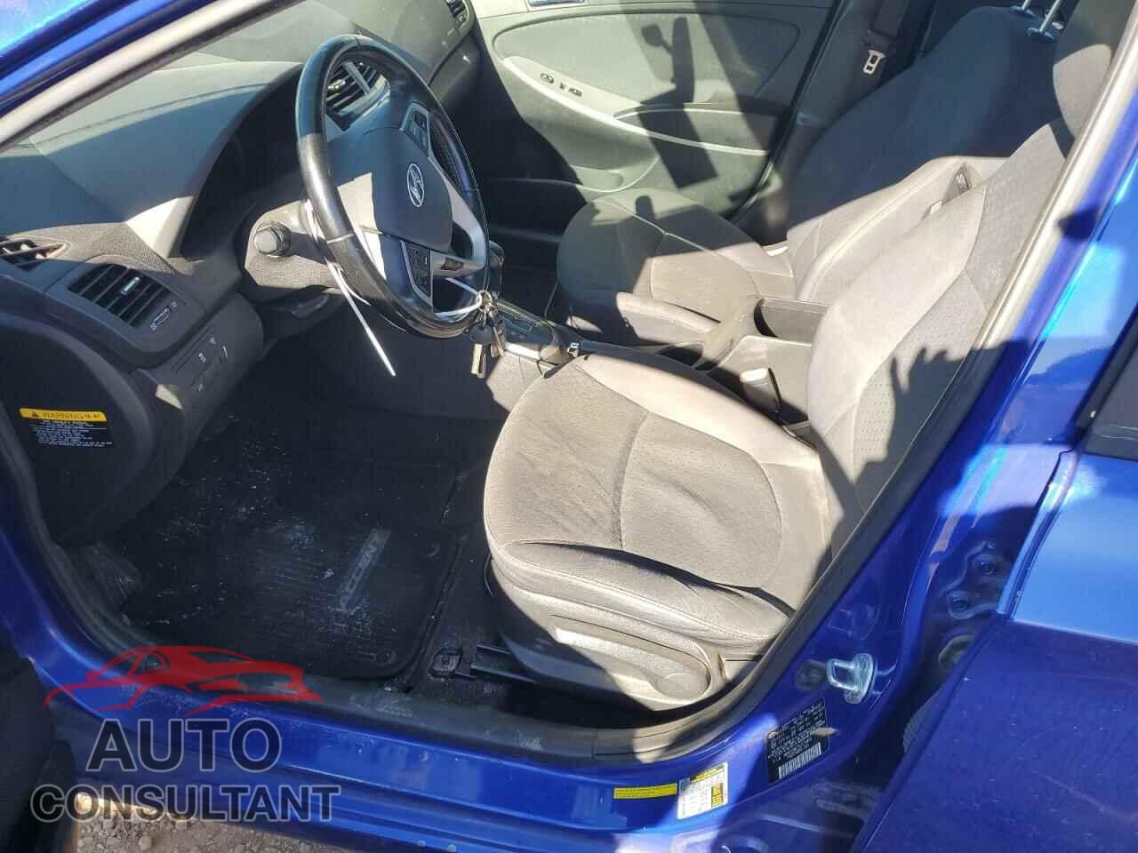 HYUNDAI ACCENT 2014 - KMHCU5AE7EU174488