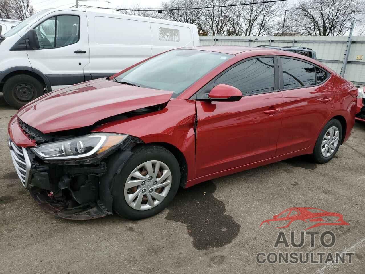 HYUNDAI ELANTRA 2017 - KMHD74LF5HU096860