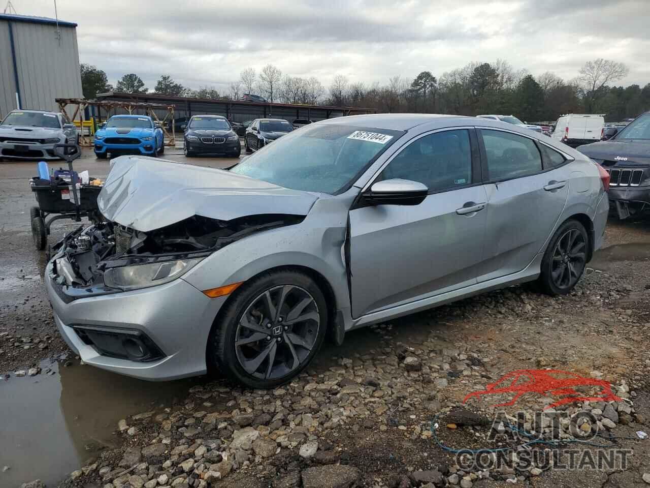 HONDA CIVIC 2019 - 2HGFC2F85KH599634