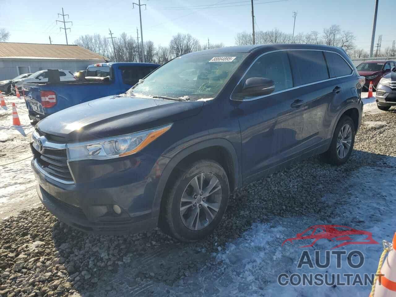 TOYOTA HIGHLANDER 2014 - 5TDZKRFH9ES025518