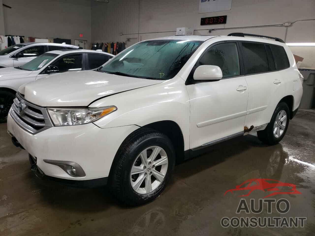TOYOTA HIGHLANDER 2012 - 5TDBK3EH9CS126796