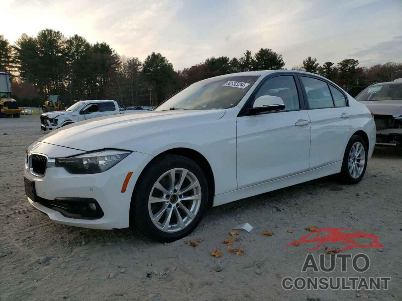 BMW 3 SERIES 2017 - WBA8E5G58HNU41373