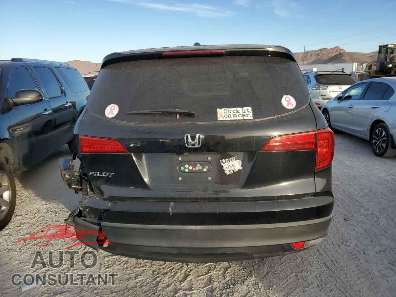 HONDA PILOT 2016 - 5FNYF5H70GB016565