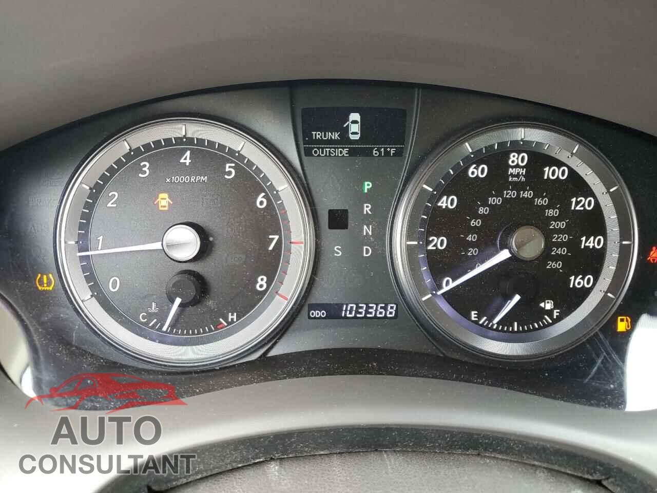 LEXUS ES350 2012 - JTHBK1EG7C2476087