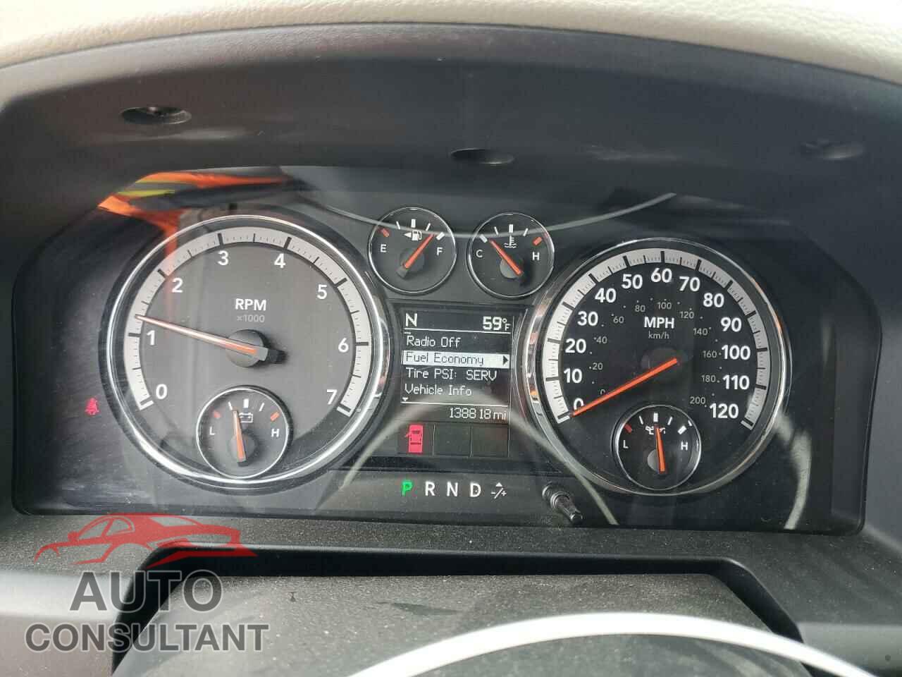 DODGE RAM 1500 2012 - 1C6RD7GT2CS328072