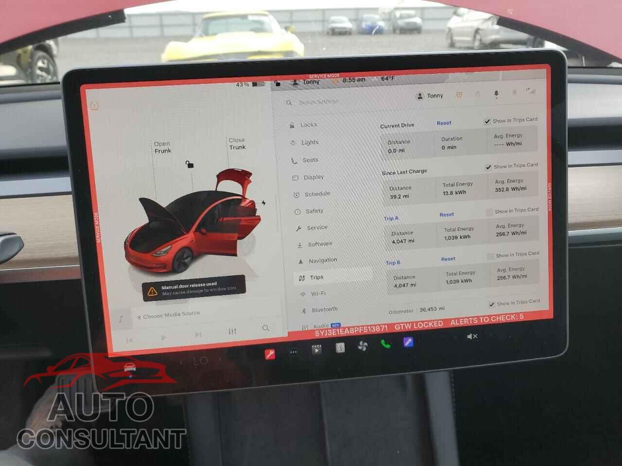 TESLA MODEL 3 2023 - 5YJ3E1EA8PF513871
