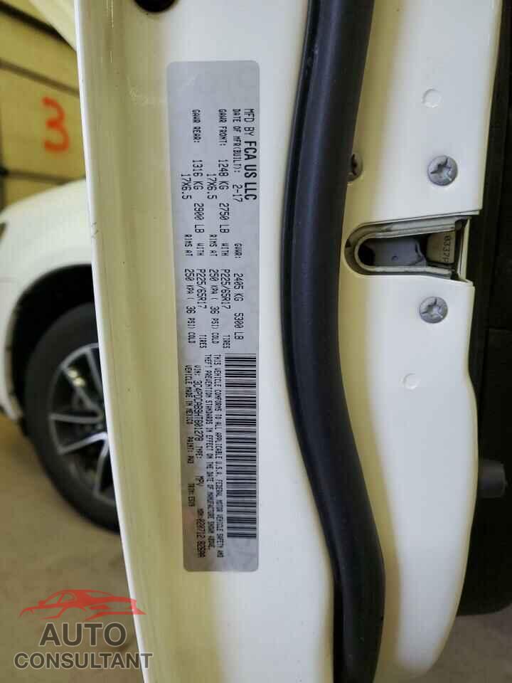 DODGE JOURNEY 2017 - 3C4PDCAB9HT601278