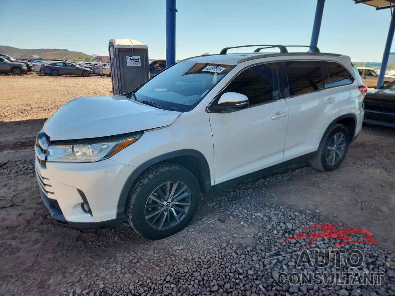 TOYOTA HIGHLANDER 2019 - 5TDKZRFH3KS553791