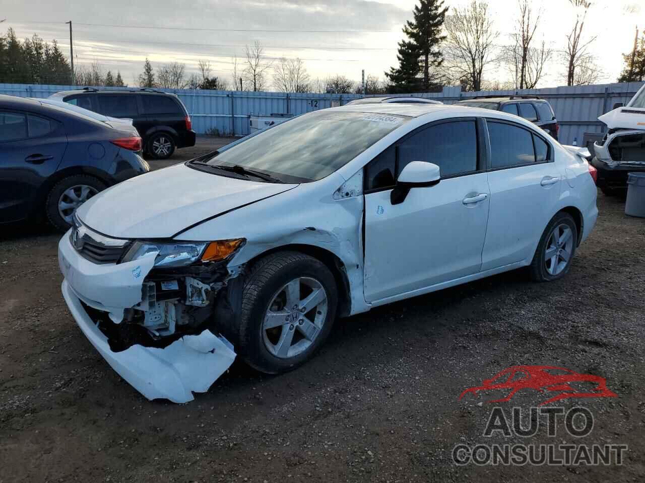 HONDA CIVIC 2012 - 2HGFB2F46CH062496