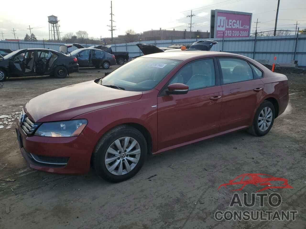 VOLKSWAGEN PASSAT 2015 - 1VWAT7A39FC069612