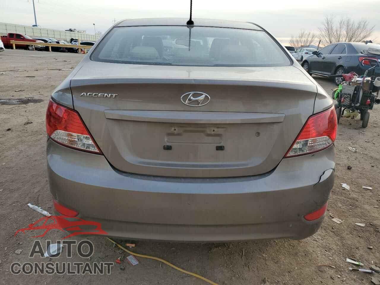 HYUNDAI ACCENT 2013 - KMHCU4AE0DU312509