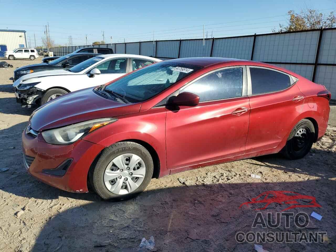 HYUNDAI ELANTRA 2016 - 5NPDH4AE7GH694419