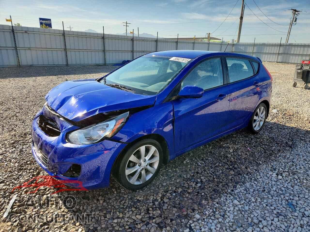 HYUNDAI ACCENT 2012 - KMHCU5AE1CU045305