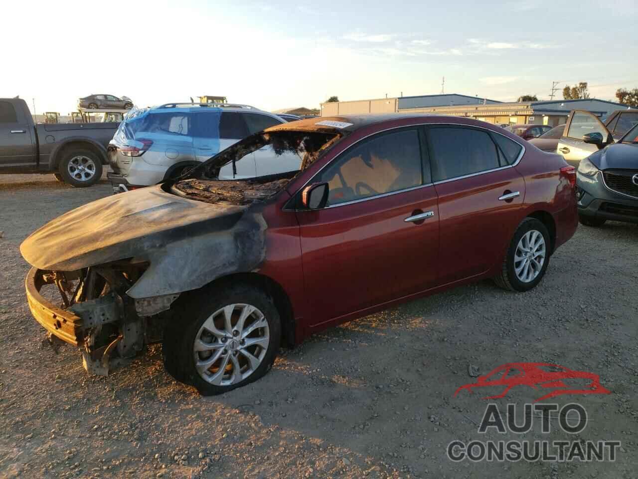 NISSAN SENTRA 2018 - 3N1AB7AP0JY283433