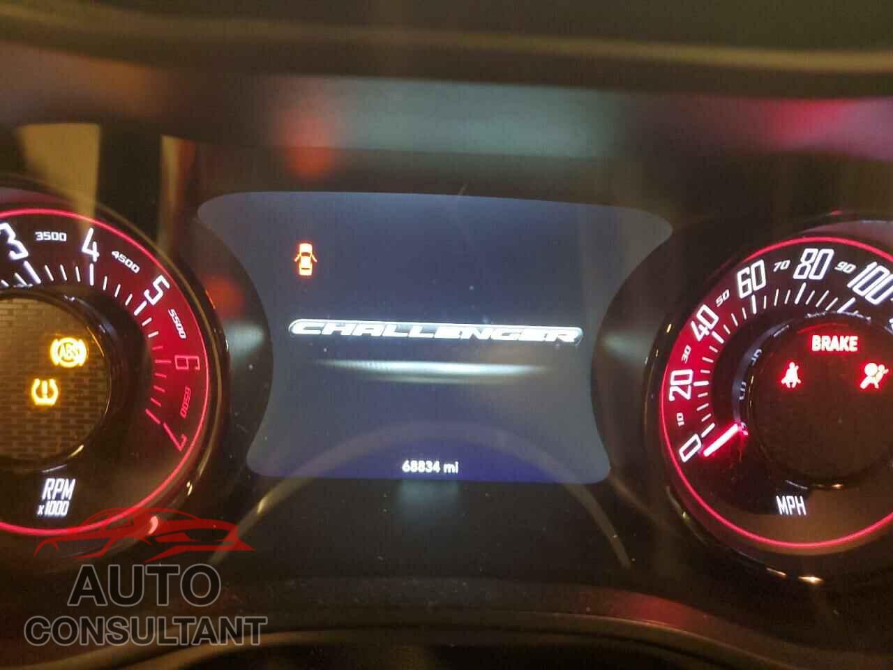 DODGE CHALLENGER 2016 - 2C3CDZBTXGH256461