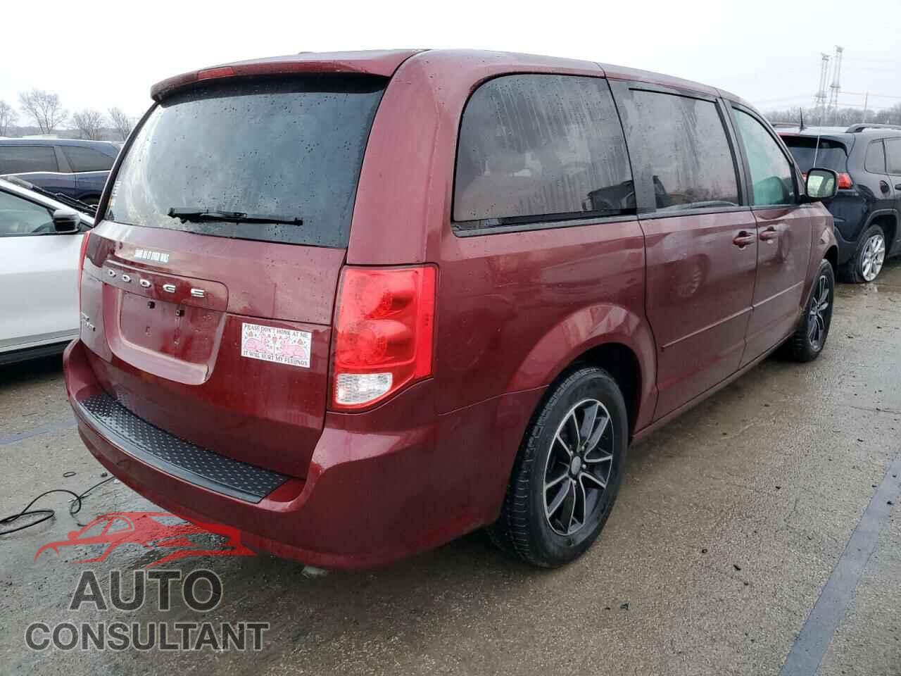 DODGE CARAVAN 2017 - 2C4RDGBGXHR581989