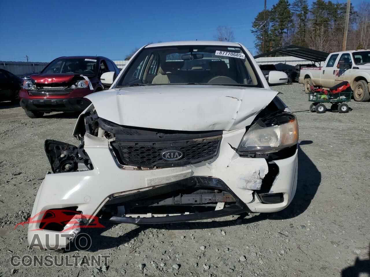 KIA RIO 2011 - KNADH4A30B6869382