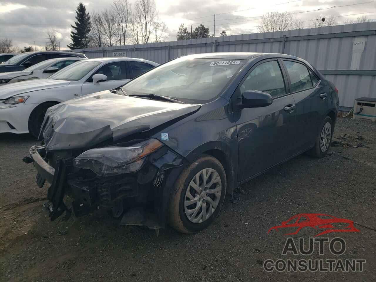 TOYOTA COROLLA 2017 - 2T1BURHEXHC858417