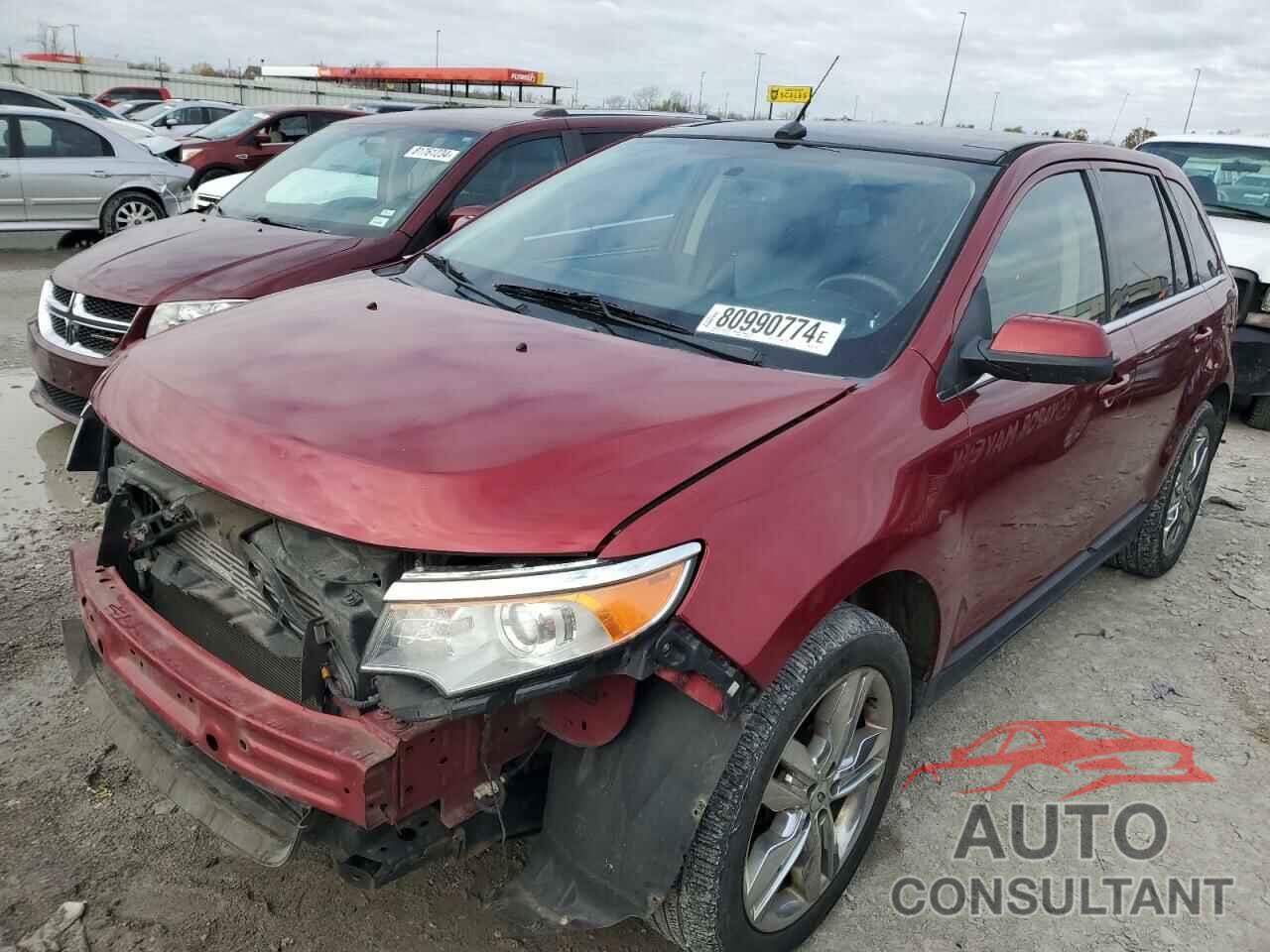 FORD EDGE 2013 - 2FMDK3K93DBB21601