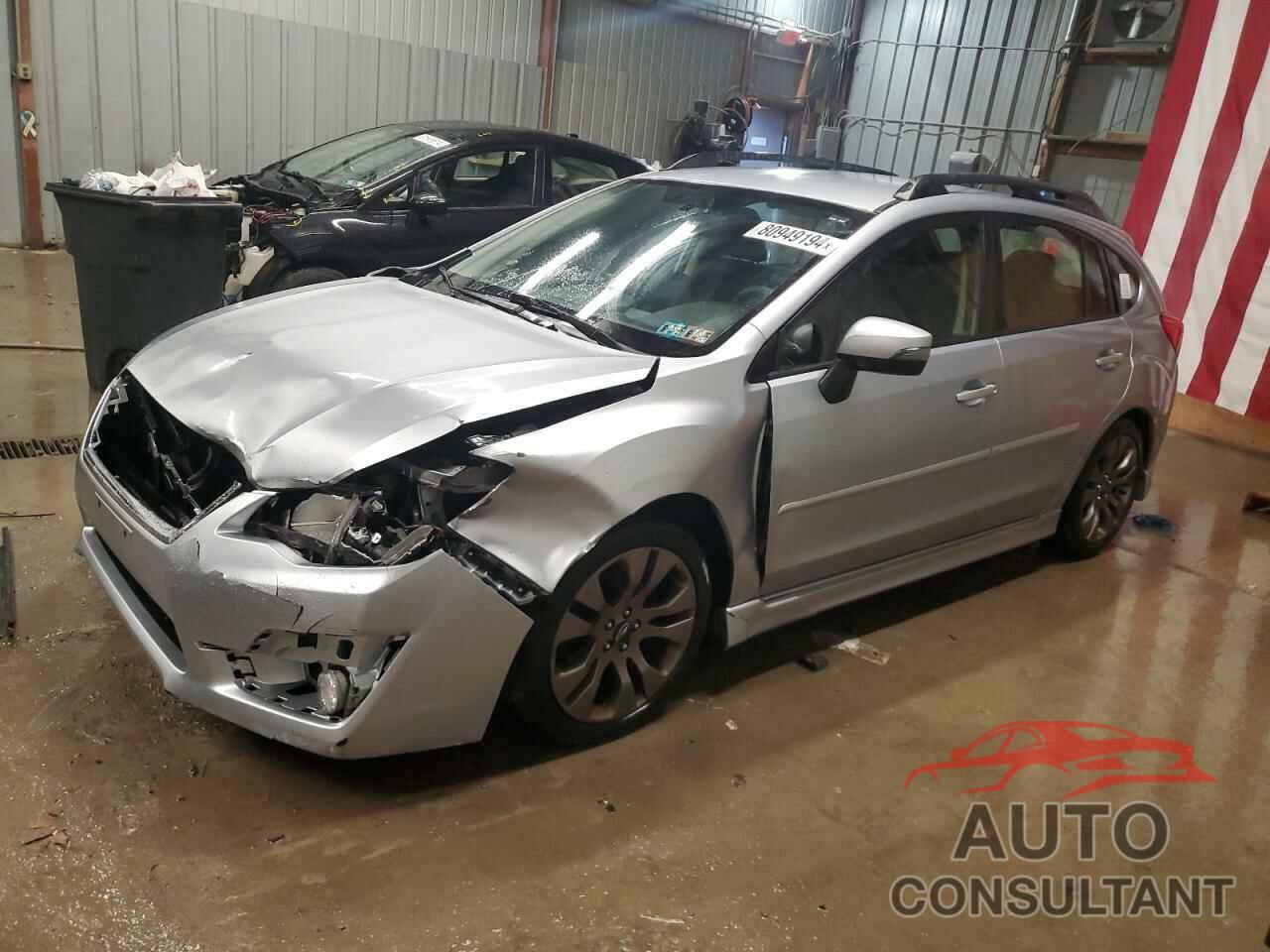 SUBARU IMPREZA 2016 - JF1GPAP6XG8207863