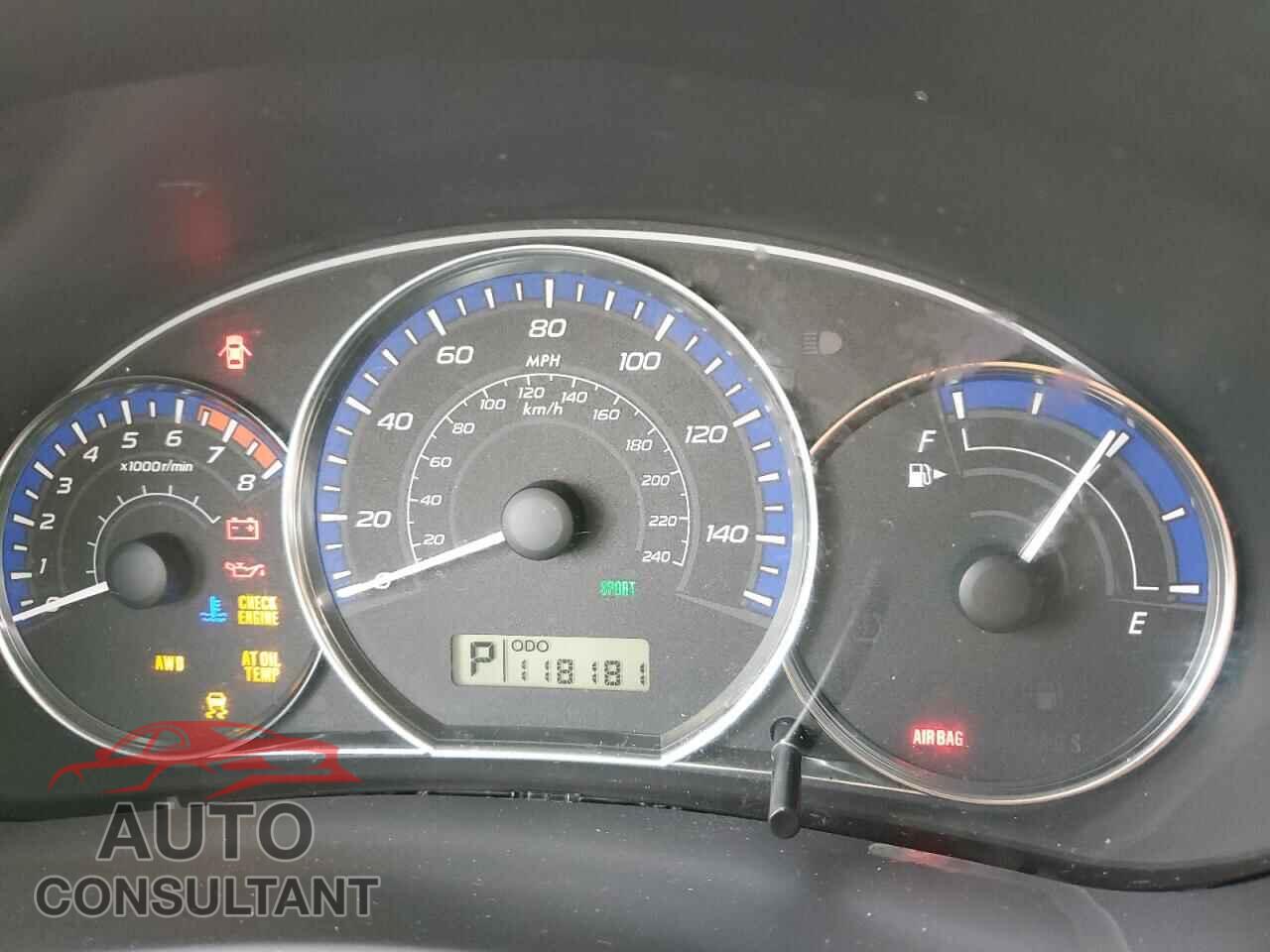 SUBARU FORESTER 2012 - JF2SHAEC1CH439466