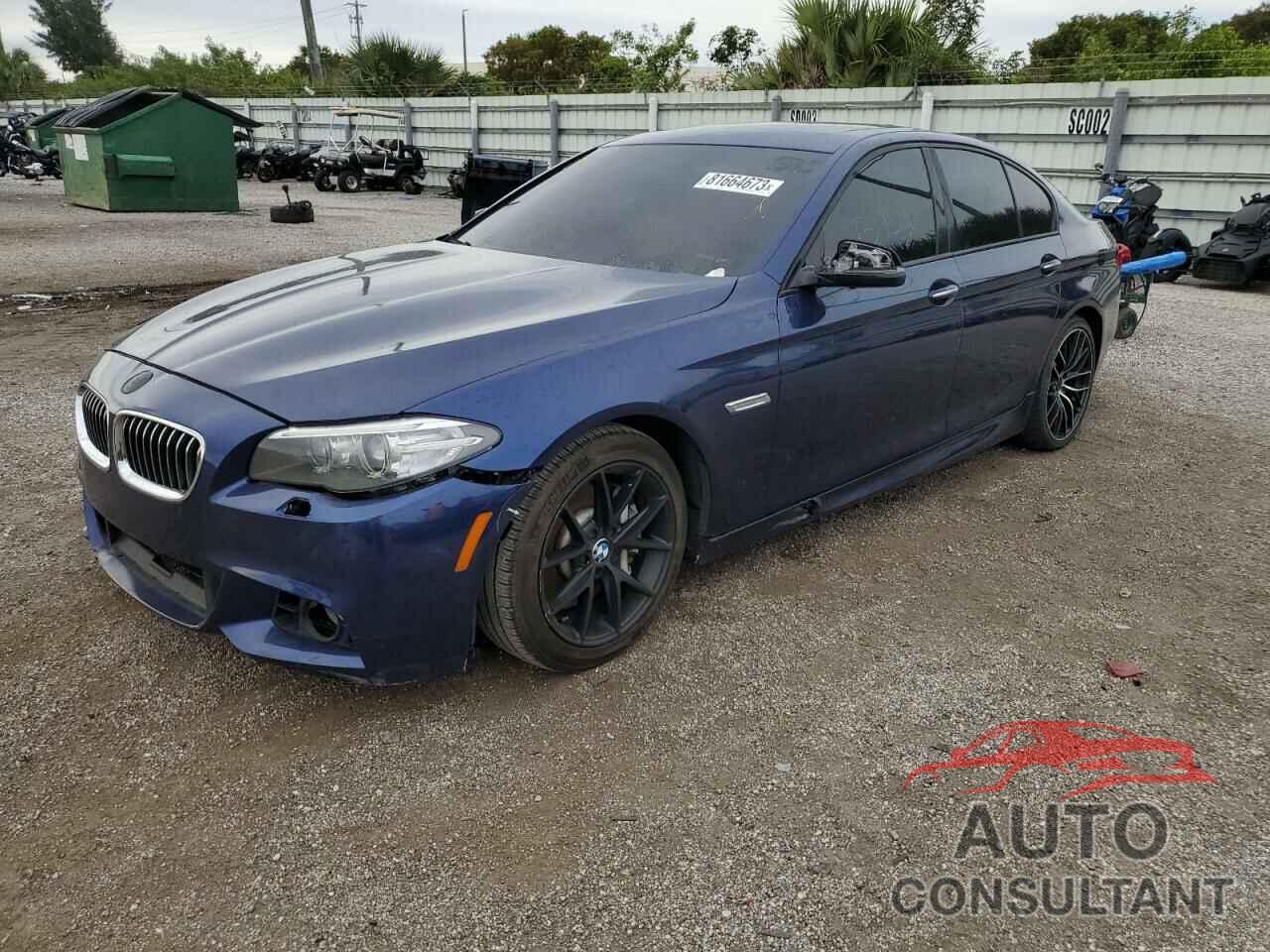 BMW 5 SERIES 2015 - WBA5B1C55FG128454