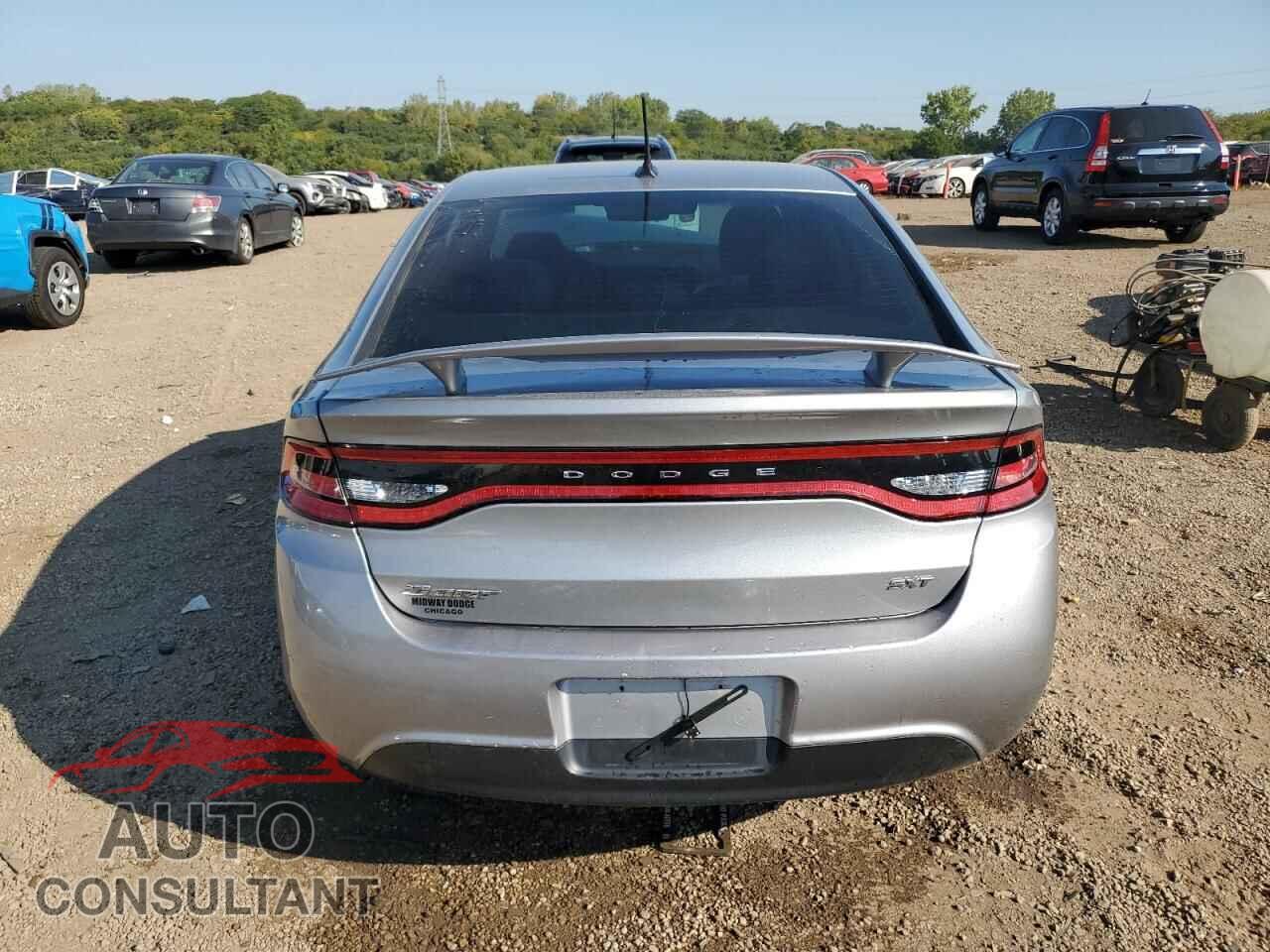 DODGE DART 2015 - 1C3CDFBB3FD104989