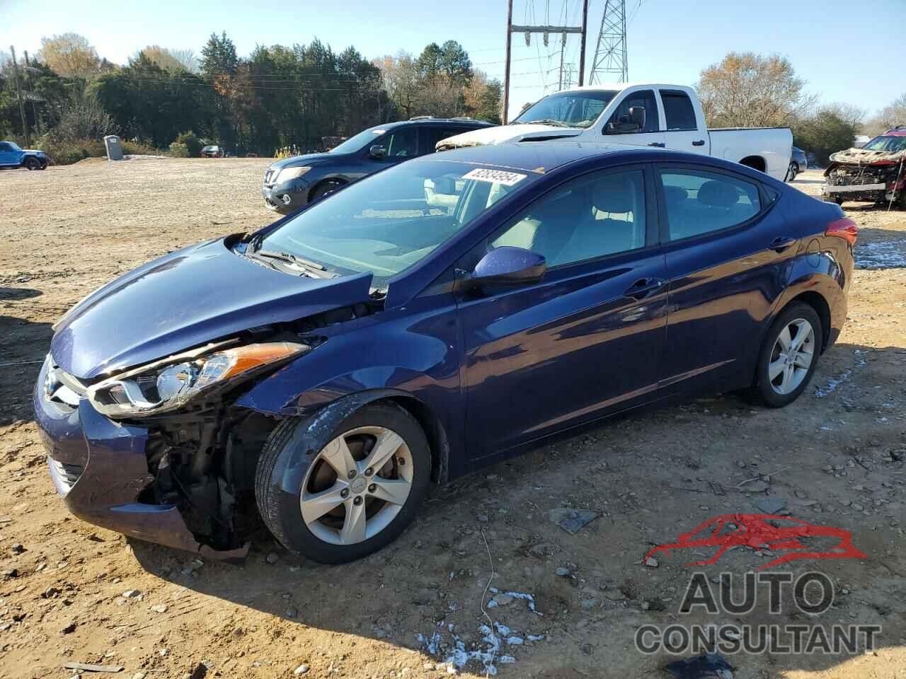 HYUNDAI ELANTRA 2012 - 5NPDH4AE7CH062885