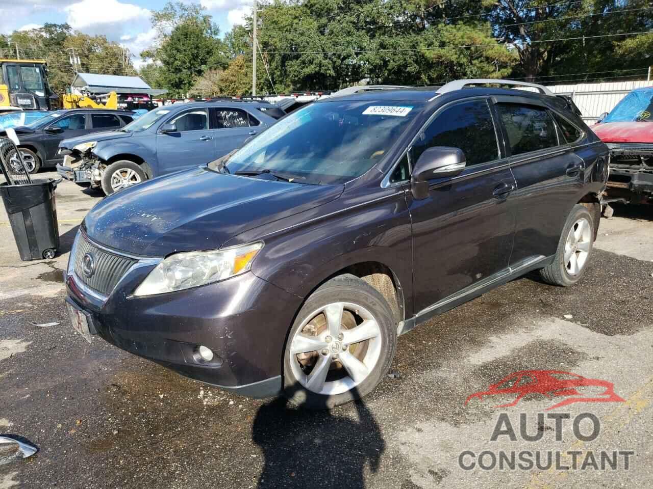 LEXUS RX350 2010 - 2T2BK1BA8AC035869