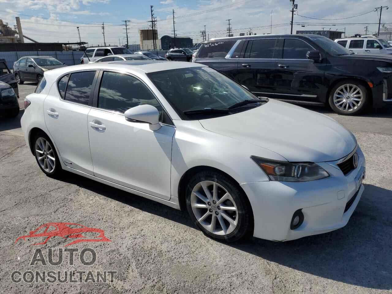 LEXUS CT 200 2012 - JTHKD5BHXC2074319