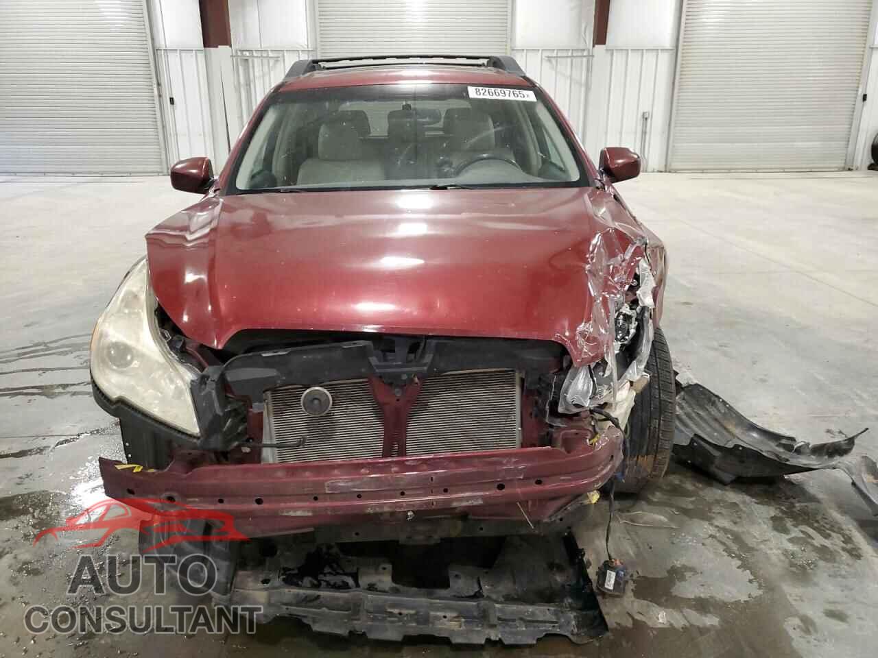 SUBARU OUTBACK 2011 - 4S4BRDKC2B2348432