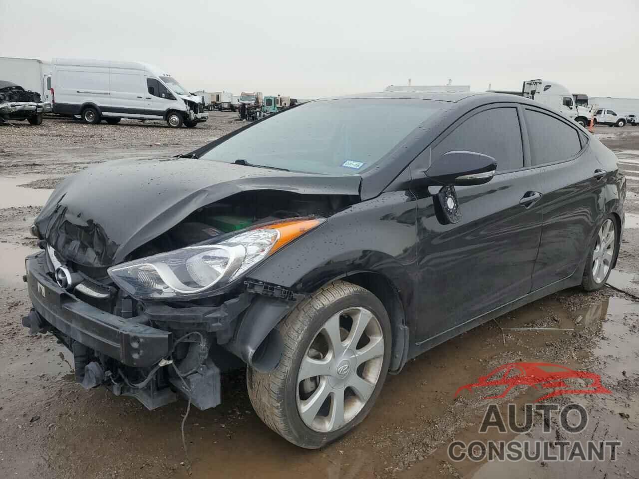 HYUNDAI ELANTRA 2013 - KMHDH4AE2DU990994