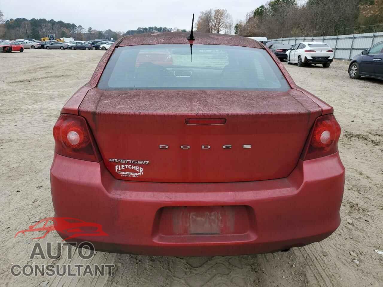 DODGE AVENGER 2013 - 1C3CDZAB6DN504247