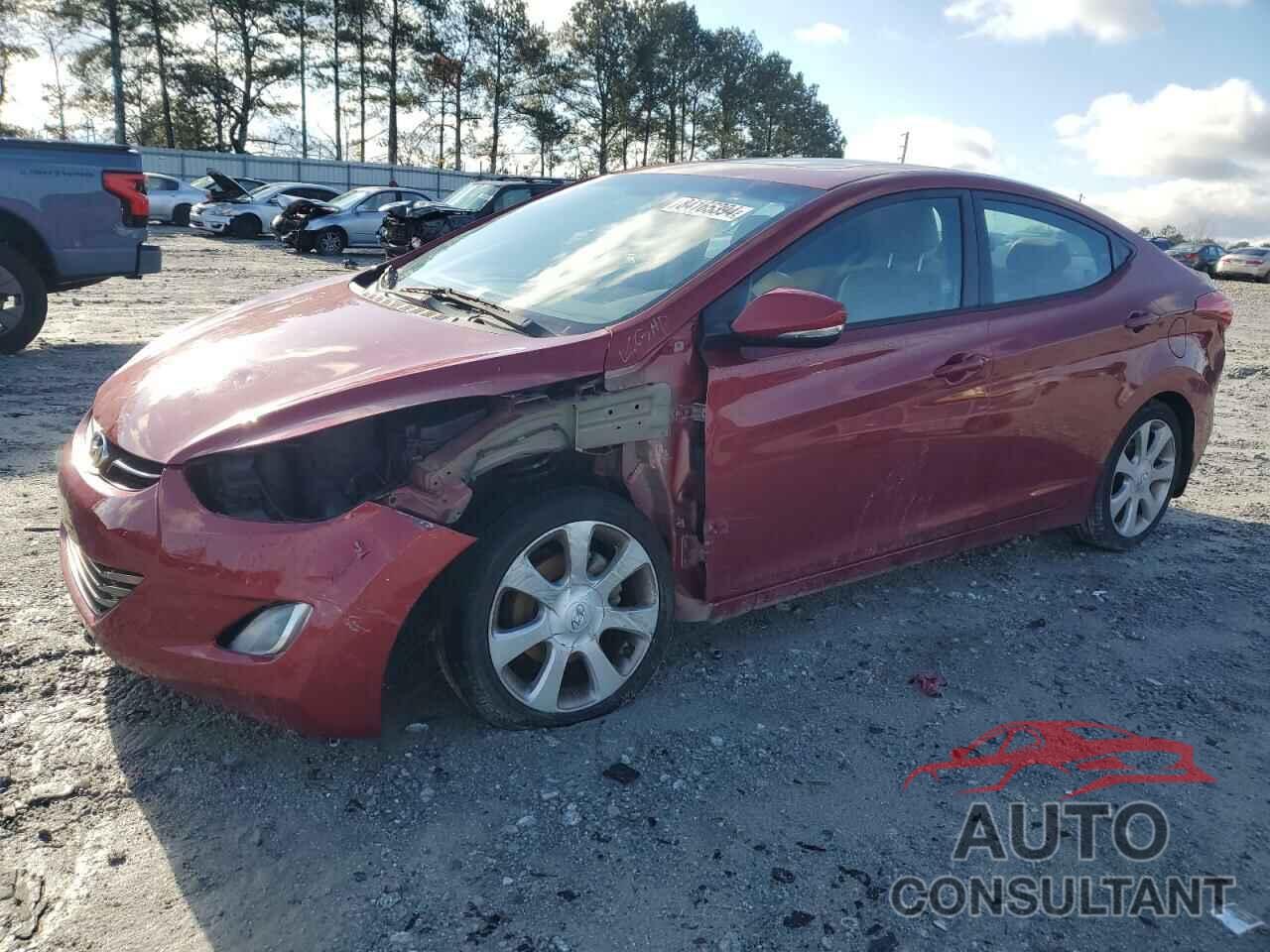 HYUNDAI ELANTRA 2012 - KMHDH4AE2CU381743
